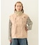 DEFORMED COLLAR DUCK VEST