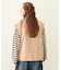 DEFORMED COLLAR DUCK VEST