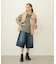DEFORMED COLLAR DUCK VEST