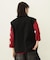 DEFORMED COLLAR DUCK VEST