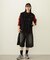 DEFORMED COLLAR DUCK VEST