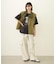 DEFORMED COLLAR DUCK VEST