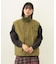 DEFORMED COLLAR DUCK VEST