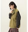 DEFORMED COLLAR DUCK VEST