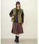 DEFORMED COLLAR DUCK VEST