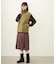 DEFORMED COLLAR DUCK VEST