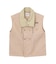 DEFORMED COLLAR DUCK VEST