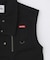 DEFORMED COLLAR DUCK VEST