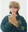 FAUX FUR FLIGHT HAT