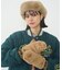 FAUX FUR FLIGHT HAT