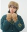 FAUX FUR FLIGHT HAT