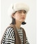 FAUX FUR FLIGHT HAT