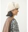 FAUX FUR FLIGHT HAT
