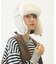 FAUX FUR FLIGHT HAT