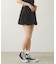 DRAWSTRING MINI SKIRT