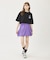 DRAWSTRING MINI SKIRT
