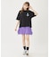 DRAWSTRING MINI SKIRT