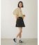 DRAWSTRING MINI SKIRT