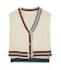 STRIPED KNIT VEST