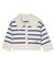 STRIPED KNIT CARDIGAN