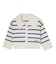 STRIPED KNIT CARDIGAN
