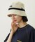 MILKFED. x NEWERA BAR KNIT HAT