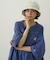 STRIPE METRO HAT