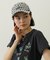 GINGHAM LOGO CAP
