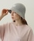 LOGO EMBROIDERY KNIT HAT