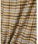 PLAID PLEATED HEM SKIRT