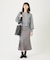 PLAID PLEATED HEM SKIRT