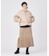 PLAID PLEATED HEM SKIRT