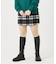 PLAID MINI SKIRT