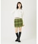 PLAID MINI SKIRT