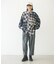PLAID PATCHWORK SHIRT