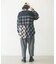 PLAID PATCHWORK SHIRT