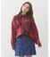PLAID PATCHWORK SHIRT