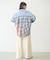 PLAID PATCHWORK SHIRT