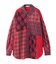 PLAID PATCHWORK SHIRT