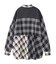 PLAID PATCHWORK SHIRT