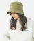 EMBROIDERRED BAR LOGO BUCKET HAT