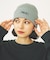 RUBBER PATCH KNIT CAP