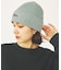 RUBBER PATCH KNIT CAP