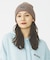 RUBBER PATCH KNIT CAP
