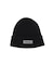 RUBBER PATCH KNIT CAP