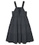 LACE-UP GATHERED DRESS