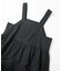 LACE-UP GATHERED DRESS