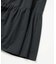 LACE-UP GATHERED DRESS
