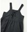 LACE-UP GATHERED DRESS