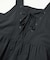 LACE-UP GATHERED DRESS